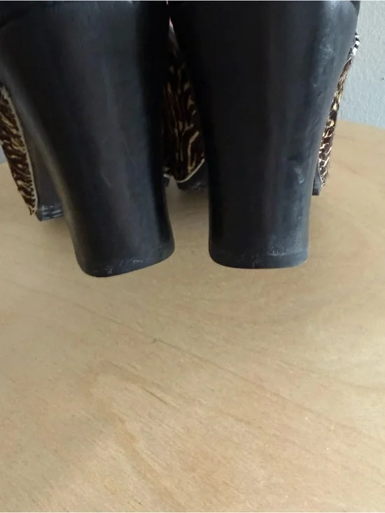 Dansko zebra calf hair clog heels size 42 11/11.5 zebra animal print - Picture 4 of 9